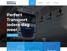 Tablet Screenshot of lintex.nl