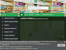 Tablet Screenshot of lintex.sk