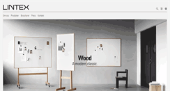 Desktop Screenshot of lintex.se